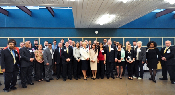 Lt. Governor Kim Guadagno attends the New Jersey Business Incubation Network (NJBIN) Award Reception at Rutgers EcoComplex in Bordentown, NJ.
